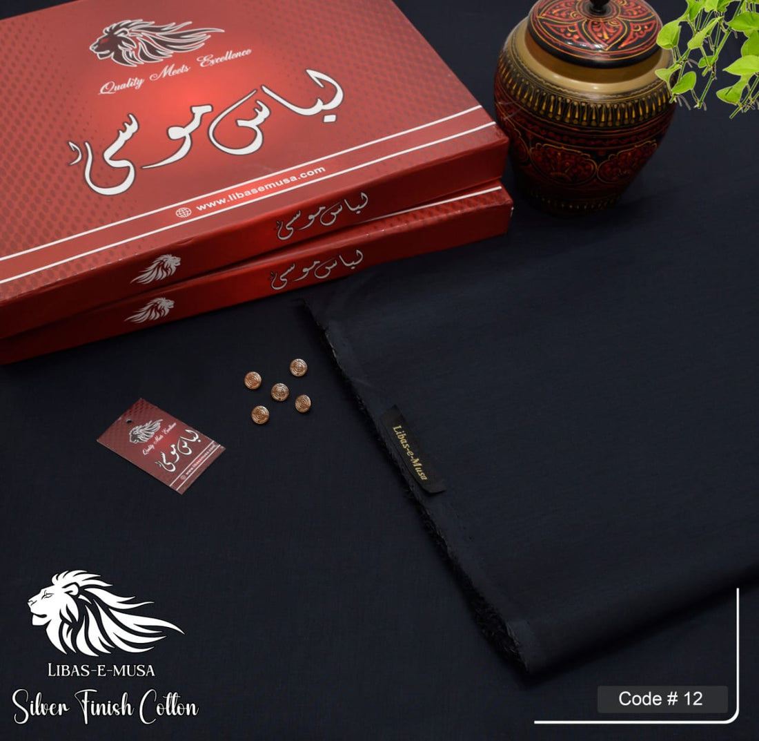 Fabric - Paper Cotton - Navy Blue