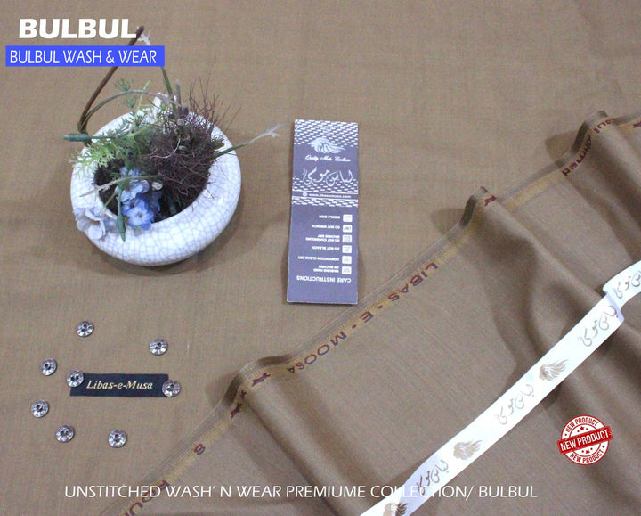 Coffe Brown - wash N Wear