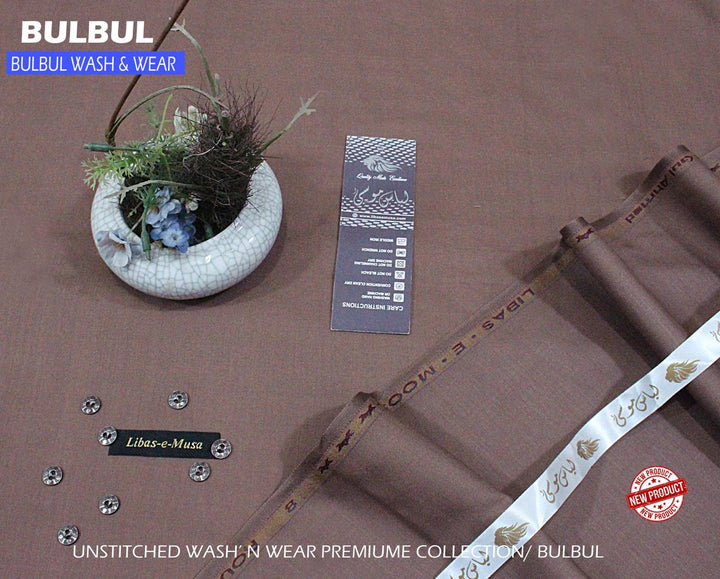 Brown - Wash N Wear
