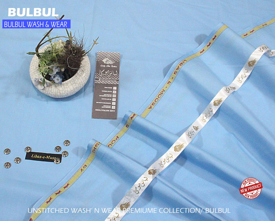 Blue - Wash N Wear