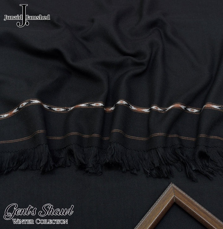 Black - Soft Wool Shawl