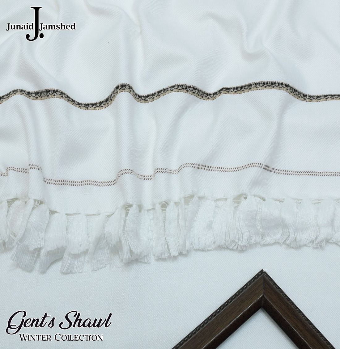 White - Soft Wool Shawl