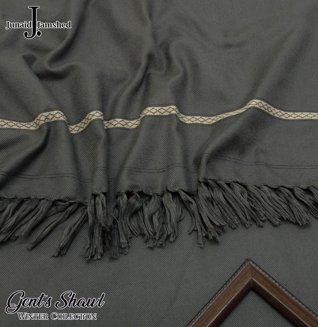 Grey - Soft Wool Shawl