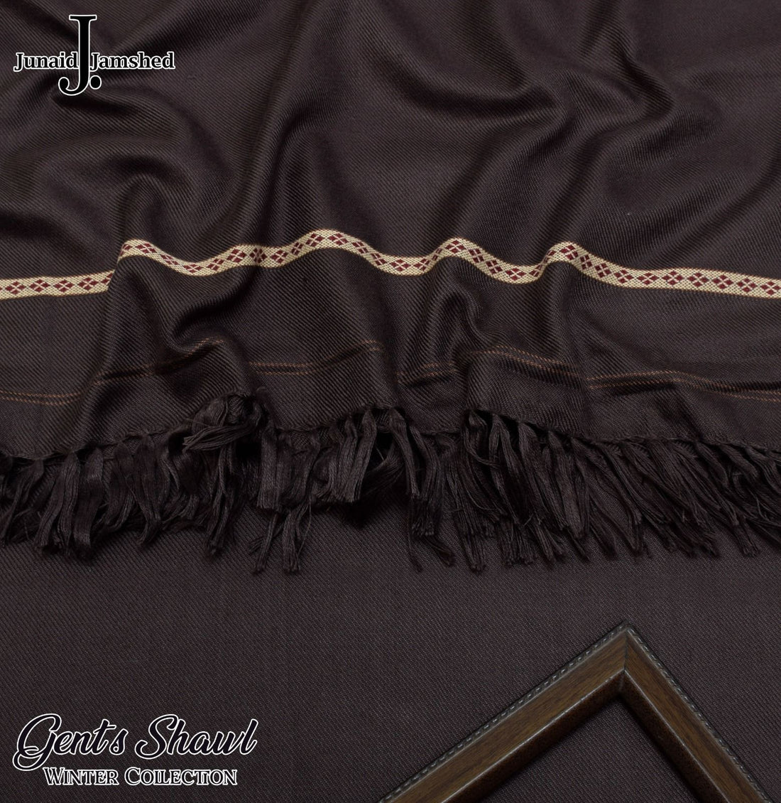 Dark Brown - Soft Wool Shawl